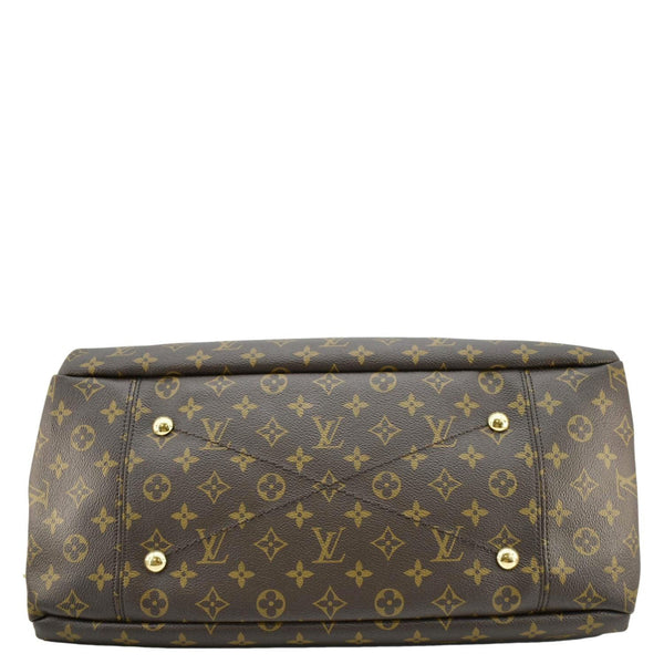 LOUIS VUITTON Artsy MM NM Monogram Canvas Hobo Bag Brown