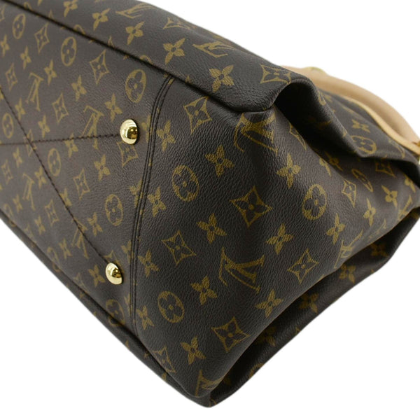 LOUIS VUITTON Artsy MM NM Monogram Canvas Hobo Bag Brown