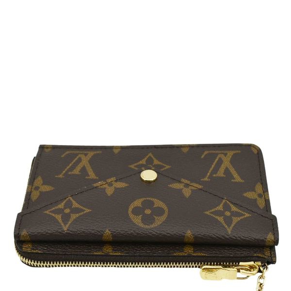 LOUIS VUITTON Recto Verso Monogram Canvas Card Holder Brown