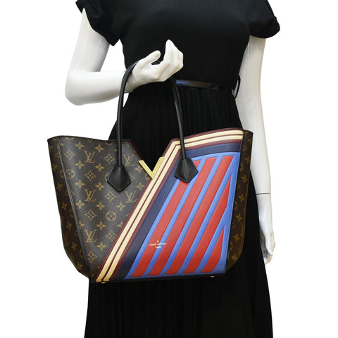 LOUIS VUITTON Limited Edition Kimono Monogram Canvas Tote Bag Black