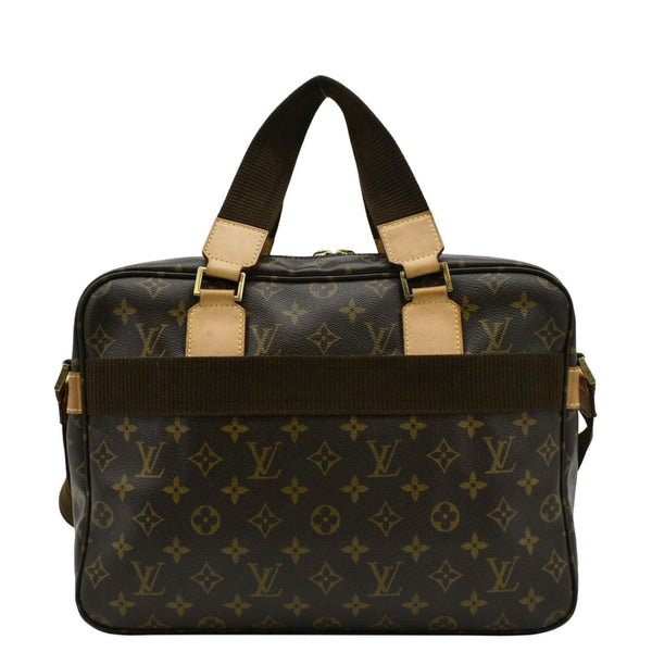 LOUIS VUITTON Sac Bosphore Monogram Canvas Messenger Bag Brown