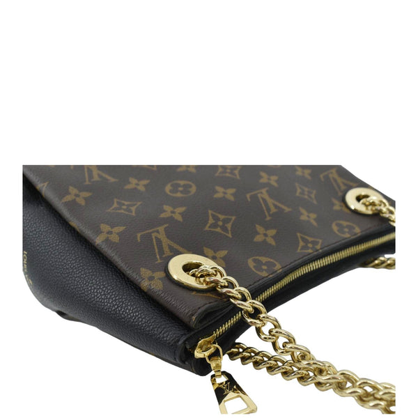 LOUIS VUITTON Surene BB Monogram Canvas Shoulder Bag Black