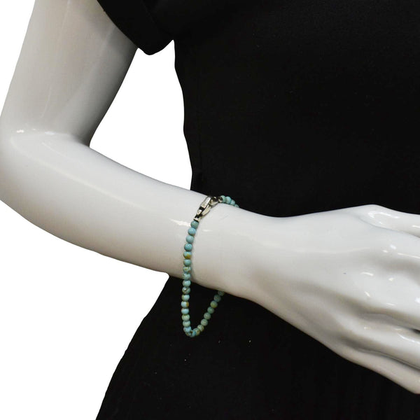 DAVID YURMAN Bijoux Spiritual Beads Bracelet Turquoise Santorini