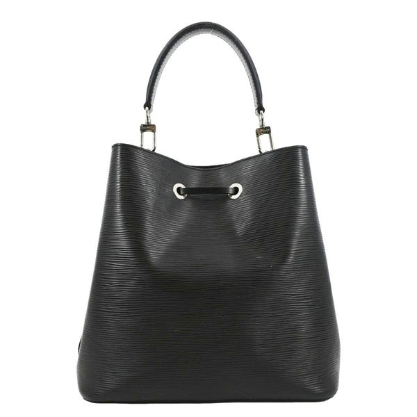 LOUIS VUITTON NeoNoe Shoulder Black bag Epi leather with back view