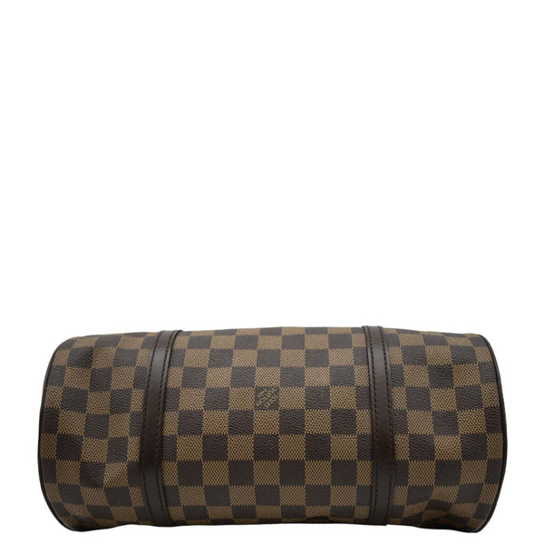 LOUIS VUITTON Papillon Damier Ebene Shoulder Bag Brown