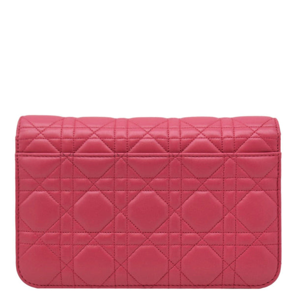 CHRISTIAN DIOR Miss Dior Promenade Cannage Quilted Leather back look