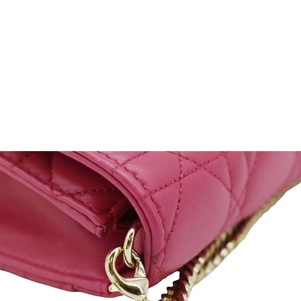 CHRISTIAN DIOR Miss Dior Promenade Cannage Quilted Leather corner look