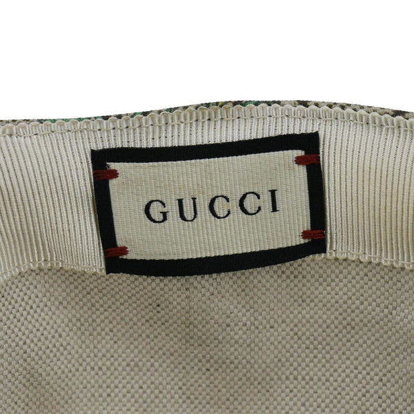 GUCCI Claudia Baseball GG Supreme Flora Canvas Hat Red 58 CM 603986