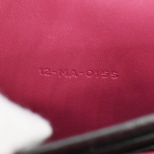 CHRISTIAN DIOR Miss Dior Promenade Cannage Quilted Leather Crossbody Bag Fuchsia