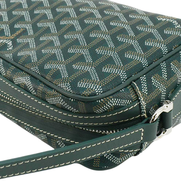 GOYARD Sac Cap Vert PM Canvas Shoulder Bag Green