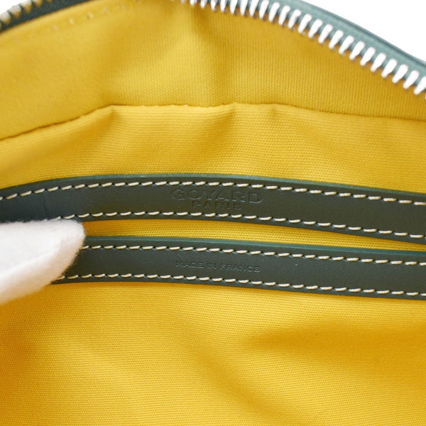 GOYARD Sac Cap Vert PM Canvas Shoulder Bag Green