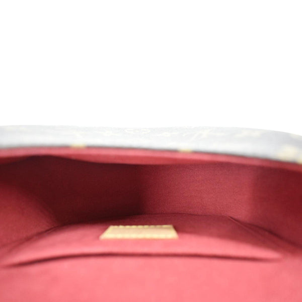 LOUIS VUITTON Tambourin Monogram Canvas Crossbody Bag Brown