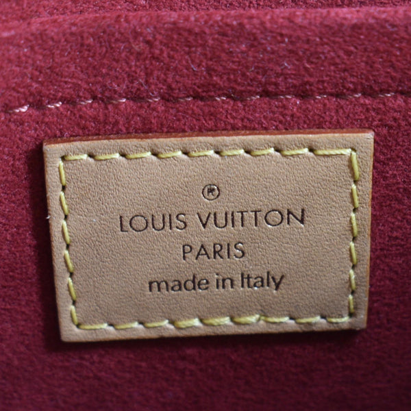 LOUIS VUITTON Tambourin Monogram Canvas Crossbody Bag Brown