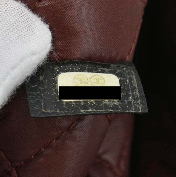 CHANEL Classic O-Case Caviar Leather Zip Pouch Black