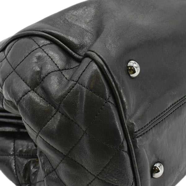 CHANEL Perfect Day Large Leather Tote Bag Black