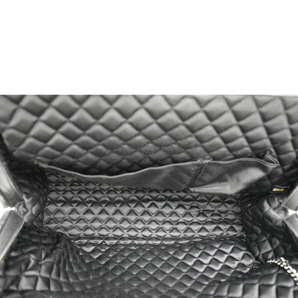 CHANEL Perfect Day Large Leather Tote Bag Black