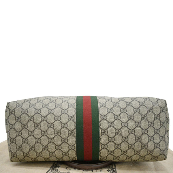 GUCCI Ophidia  Medium GG Supreme Tote Shoulder Bag Beige 631685