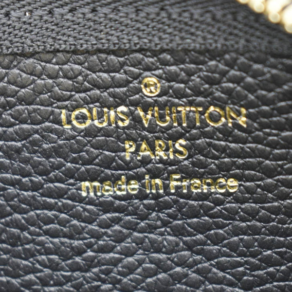 LOUIS VUITTON Pochette Key Cles Giant Monogram Empriente Leather Bicolor