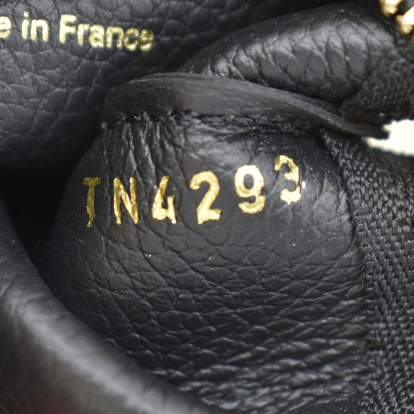 LOUIS VUITTON Pochette Key Cles Giant Monogram Empriente Leather Bicolor