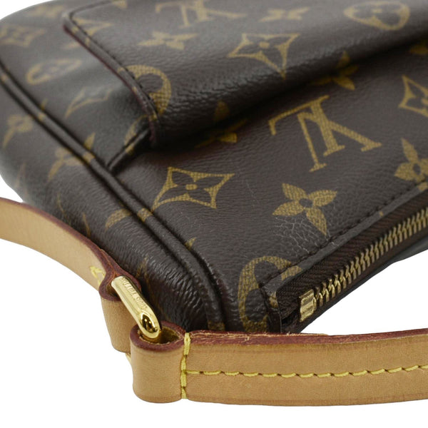 LOUIS VUITTON Mabillon Monogram Canvas Shoulder Crossbody Bag Brown