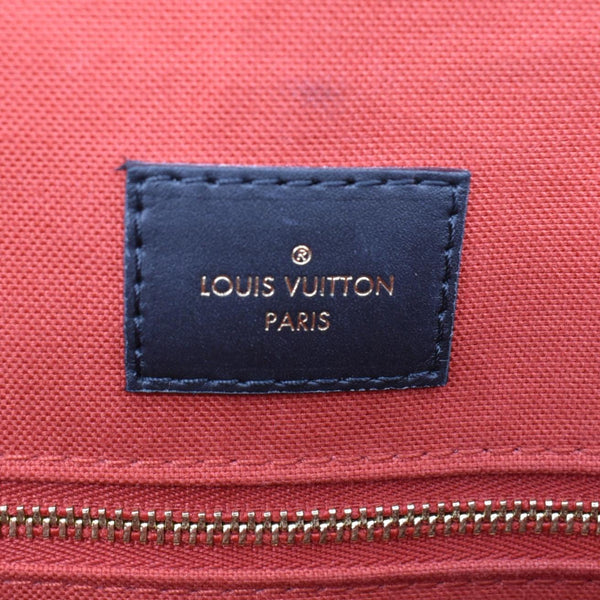 LOUIS VUITTON Onthego GM Giant Monogram Canvas Tote Bag Brown