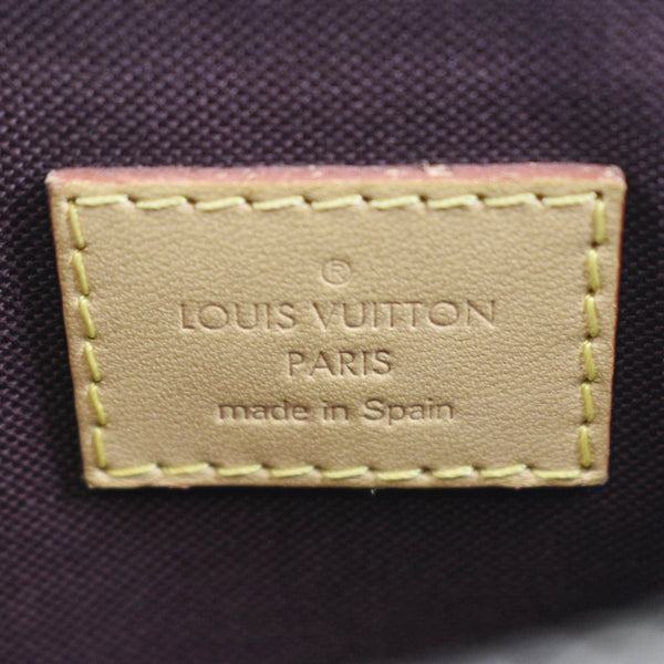 LOUIS VUITTON Mabillon Monogram Canvas Shoulder Crossbody Bag Brown