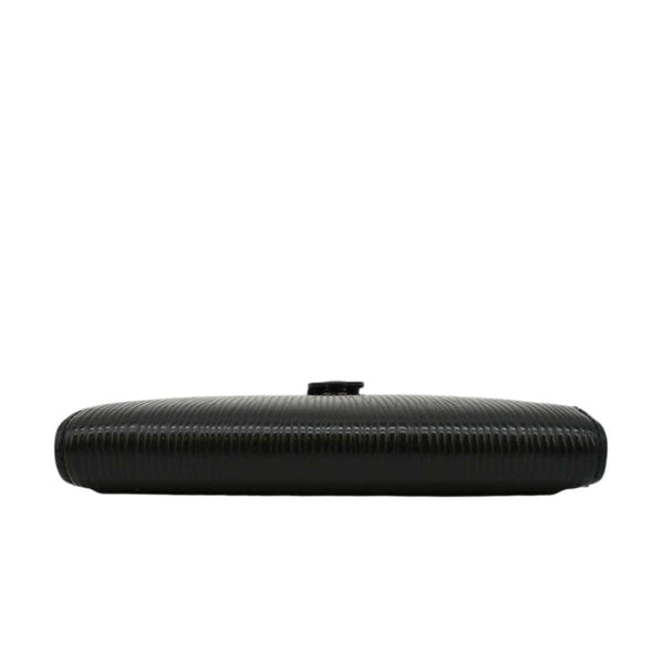 LOUIS VUITTON Ring Agenda Small Epi Leather Organizer Cover Black