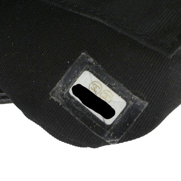 CHANEL Petite Quilted Caviar Leather Shopping Tote Shoulder Bag Black