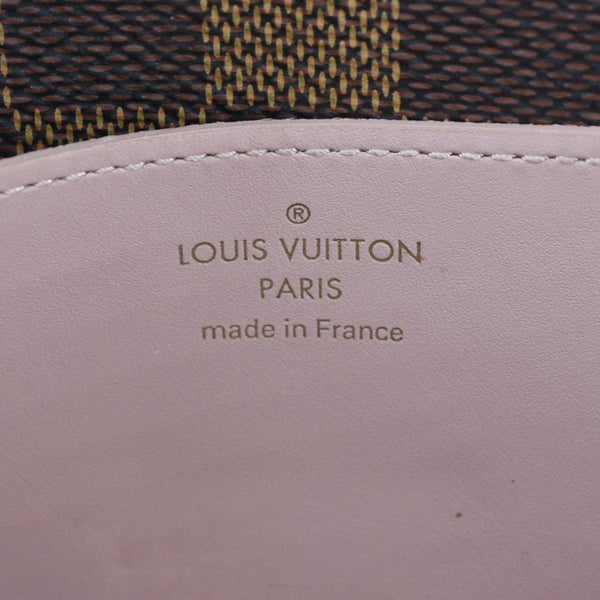 LOUIS VUITTON Croisette Chic Crossbody Chain Wallet Brown with logo