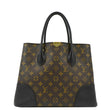 LOUIS VUITTON Flandrin Monogram Canvas Tote Shoulder Bag Brown