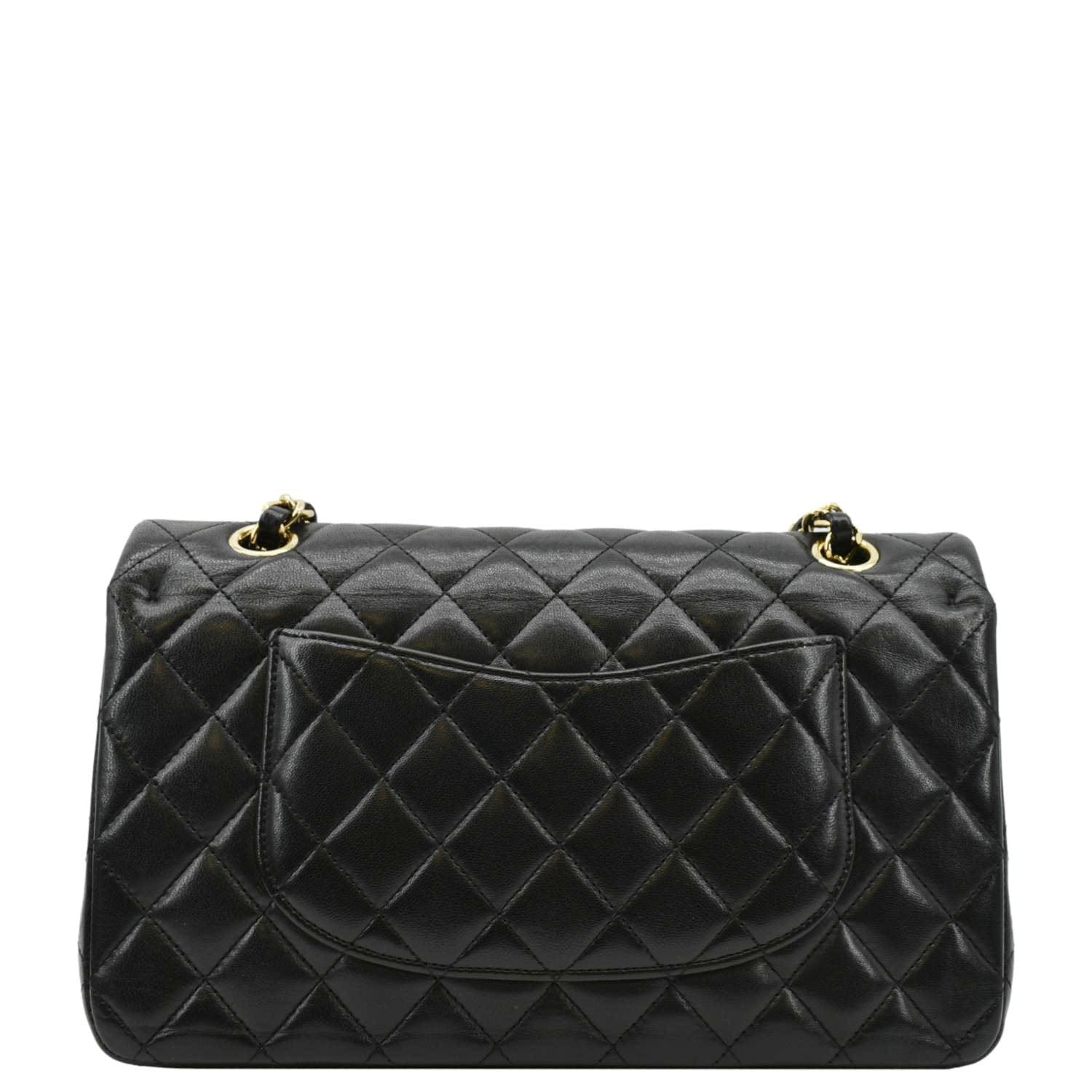 CHANEL Classic Medium Double Flap Quilted Leather Shoulder