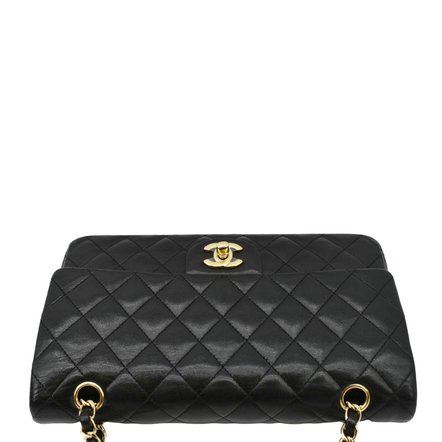 CHANEL Classic Medium Double Flap Quilted Leather Shoulder
