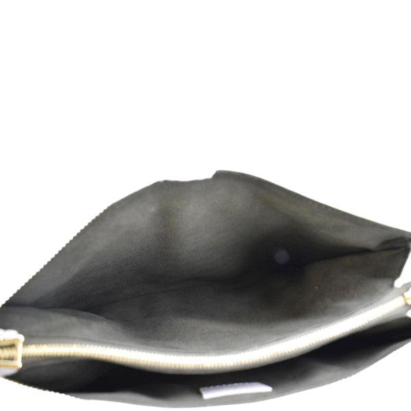 LOUIS VUITTON Coussin PM Monogram Embossed Leather Shoulder Bag White