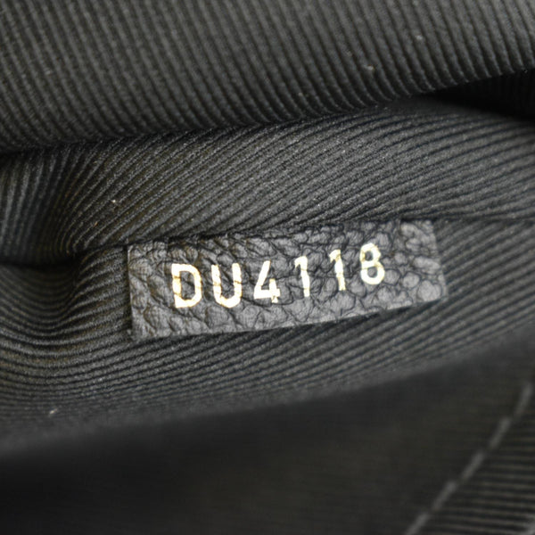 LOUIS VUITTON Ponthieu PM  Empreinte Leather Shoulder Bag Black