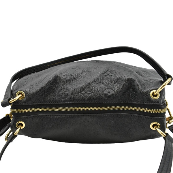 LOUIS VUITTON Ponthieu PM  Empreinte Leather Shoulder Bag Black