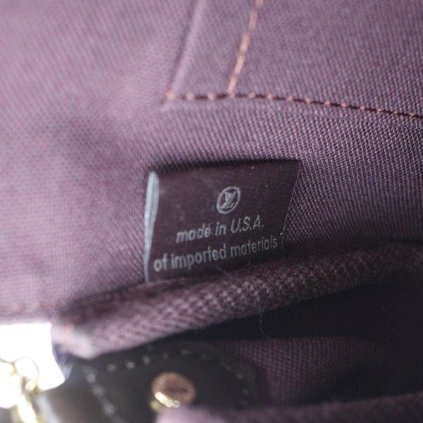 LOUIS VUITTON Favorite PM Damier Ebene Crossbody Bag Brown