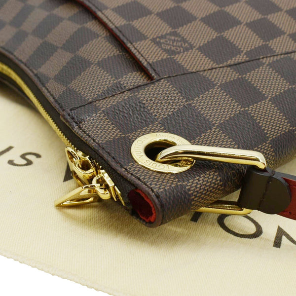 LOUIS VUITTON South Bank Besace Damier Ebene Crossbody Bag Brown