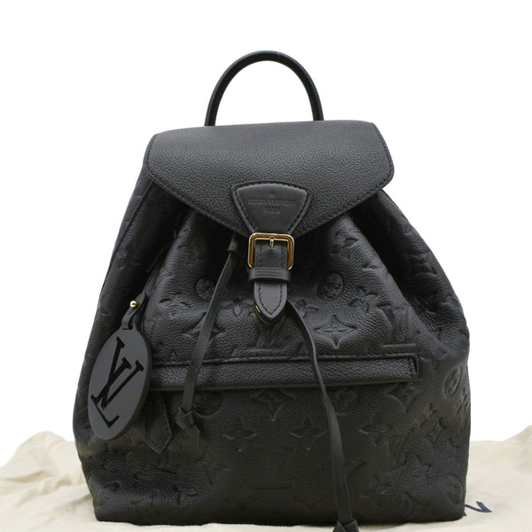 LOUIS VUITTON Montsouris PM Monogram Empreinte Backpack Black
