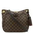 LOUIS VUITTON South Bank Besace Damier Ebene Crossbody Bag Brown