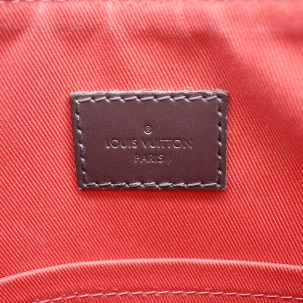 LOUIS VUITTON South Bank Besace Damier Ebene Crossbody Bag Brown