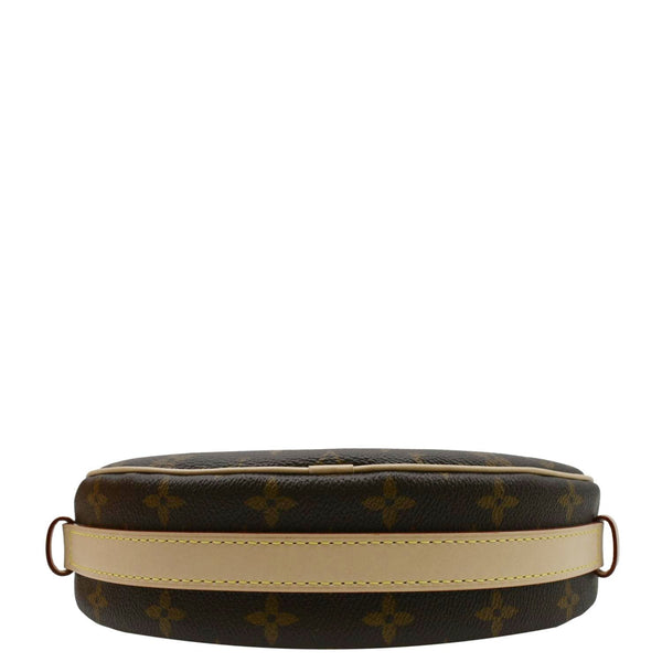 LOUIS VUITTON Croissant MM Monogram Canvas Shoulder Bag Brown