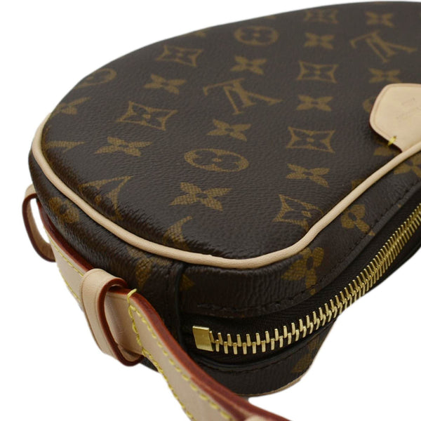 LOUIS VUITTON Croissant MM Monogram Canvas Shoulder Bag Brown