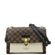 LOUIS VUITTON Vavin PM Damier Ebene Crossbody Bag Cream