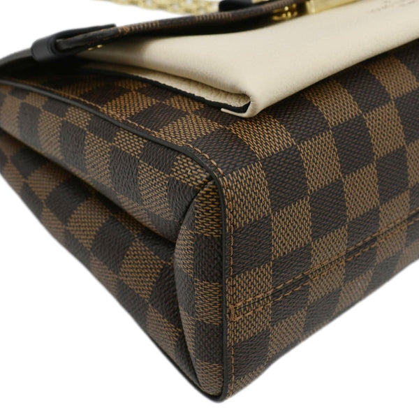 LOUIS VUITTON Vavin PM Damier Ebene Crossbody Bag Cream