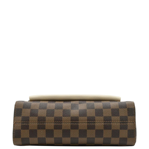 LOUIS VUITTON Vavin PM Damier Ebene Crossbody Bag Cream