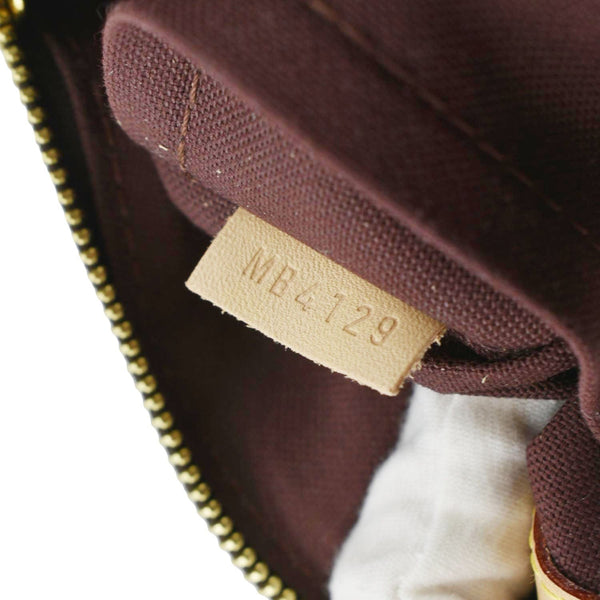 LOUIS VUITTON Rivoli PM Monogram Canvas Satchel Bag Brown