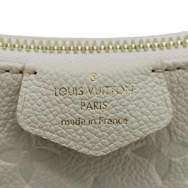 Louis Vuitton Easy Pouch On Strap Empreinte Leather Shoulder Bag Pouch Cream