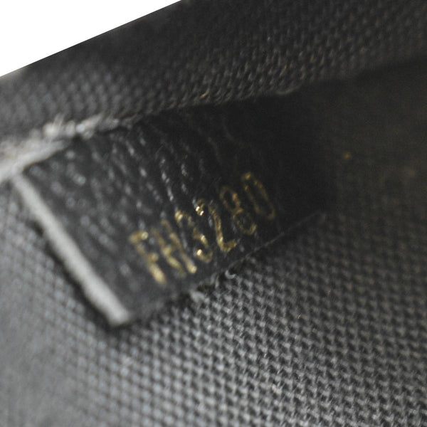LOUIS VUITTON Felicie Monogram Empreinte Pochette Crossbody Bag Black
