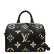 LOUIS VUITTON Speedy 25 Bandouliere Monogram Empreinte Leather Crossbody Bag Bicolor