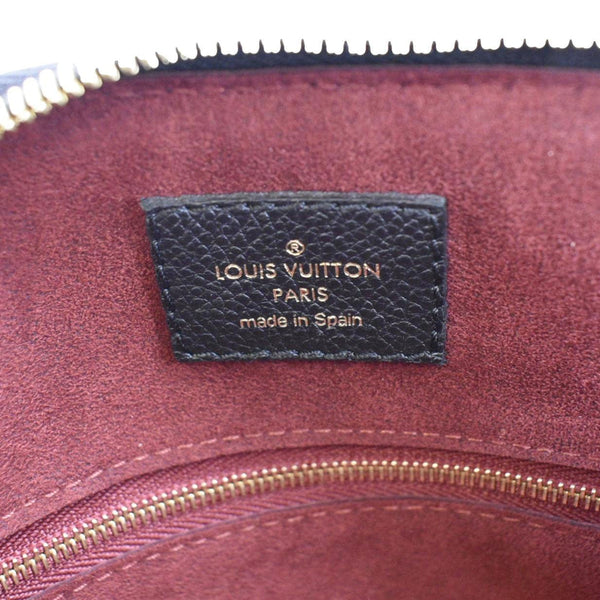 LOUIS VUITTON Speedy 25 Bandouliere Monogram Empreinte Leather Crossbody Bag Bicolor